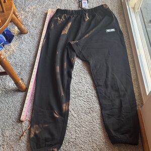 Pillars Men's Black Joggers